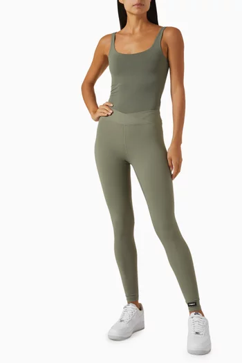 Soft Stretch Scoop Neck Bodysuit