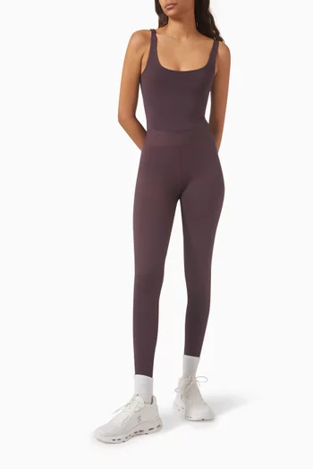Soft Stretch Scoop Neck Bodysuit