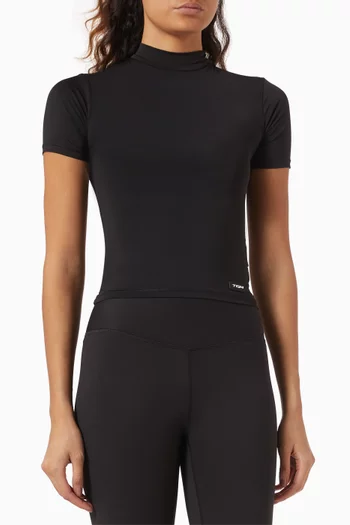 High Neck T-shirt