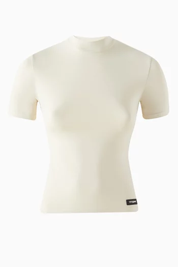 High Neck T-shirt