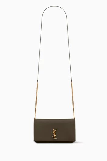 Cassandre Phone Holder with Strap in Leather