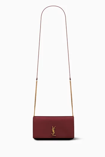 Cassandre Phone Holder with Strap in Leather