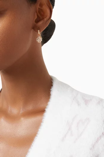 Sentimental Hoop Earrings in Sterling Silver