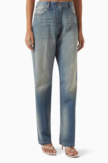 Naomi Boyfriend Jeans in Cotton-denim
