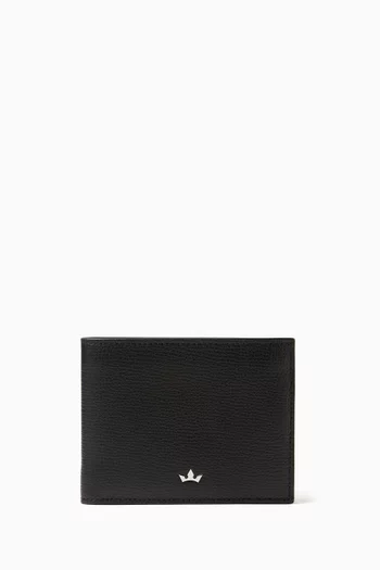 Award 6CC Bifold Wallet in Italian Leather
