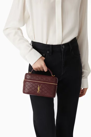 Gaby Vanity Bag in Lambskin