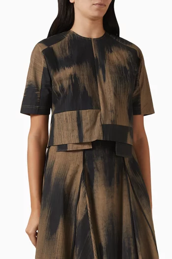 Block-print Top in Cotton