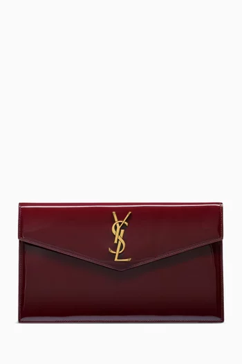 Uptown Pouch in Patent Leather