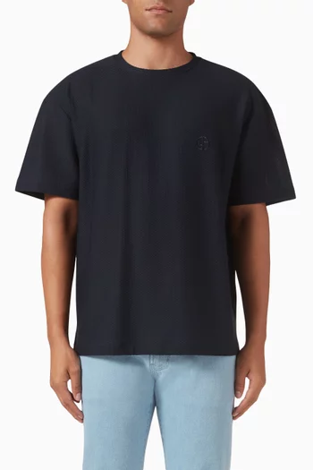 Micro GA Logo T-shirt in Knit