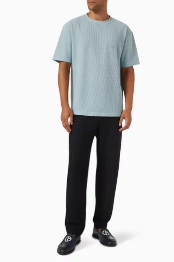 Micro GA Logo T-shirt in Knit