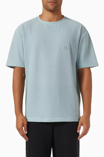 Micro GA Logo T-shirt in Knit