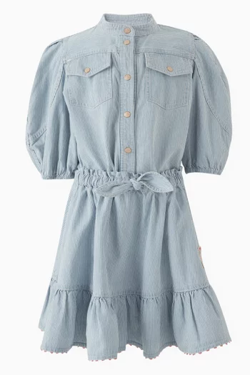 Wylie Utility Top in Denim