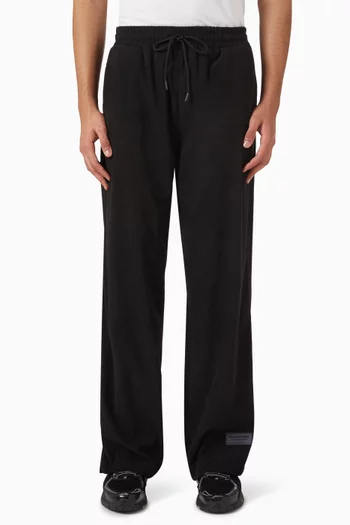 31" Wide-leg Pants in Ribbed Velvet