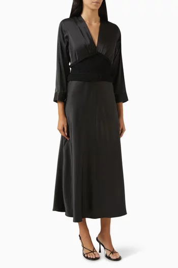 Shop SANDRO Sleeved Dresses For Women Online in UAE Ounass