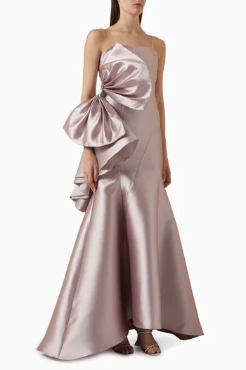 Oversized Bow Gown