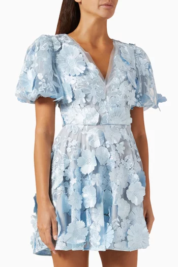 Selene 3D Embellished Mini Dress