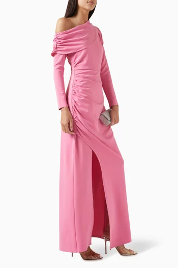 Jamie One-shoulder Gown