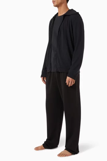 Jersey Lounge Zip-up Hoodie