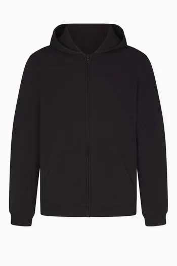 Jersey Lounge Zip-up Hoodie