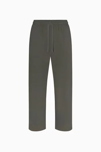 Jersey Lounge Relaxed Straight-leg Pants