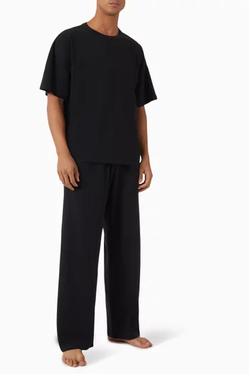 Jersey Lounge Relaxed Straight-leg Pants