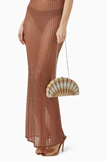 حقيبة أوريغامي بتصميم صدفة