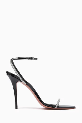 Diamanté 105 Sandals in Patent Leather