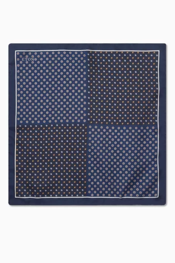 Four-side Pocket Square in Silk