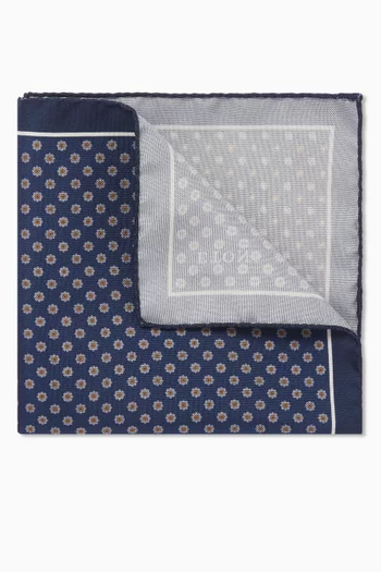 Four-side Pocket Square in Silk