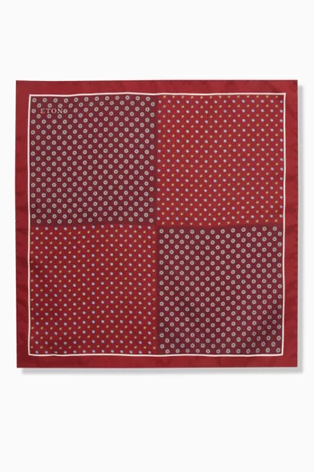 Four-side Pocket Square in Silk