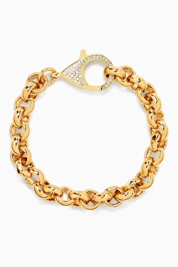 Scarlet Chunky Bracelet in 18kt Gold-plating