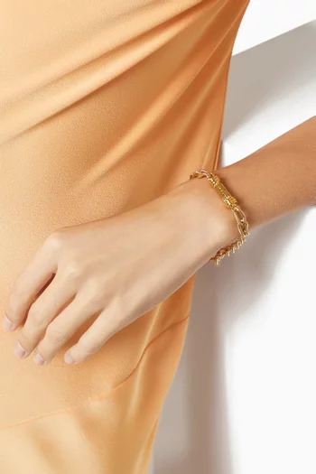 Lila Bracelet in 18kt Gold-plating