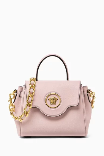 Buy Versace Pink Small La Medusa Top handle Bag in Calf Leather For Women Online Ounass UAE