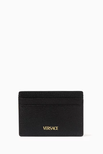 Medusa Biggie Cardholder in Goat Leather