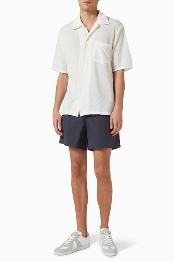 Drape Tech Swim Shorts in Nylon