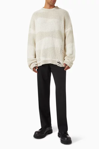 Popover Sweater in Cotton & Linen