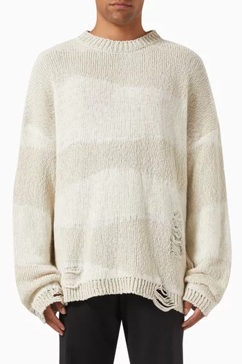 Popover Sweater in Cotton & Linen