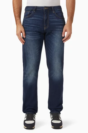 Mid-rise Straight-leg Jeans