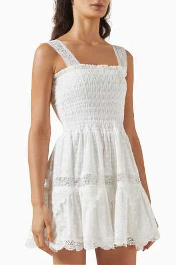 Leah Mini Dress in Cotton