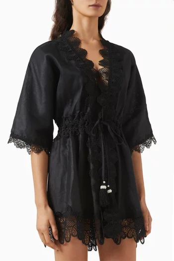 Gabriella Kimono in Linen