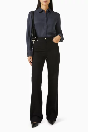 Long-sleeve Shirt in Viscose