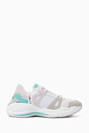 Logo Sneakers in Mesh