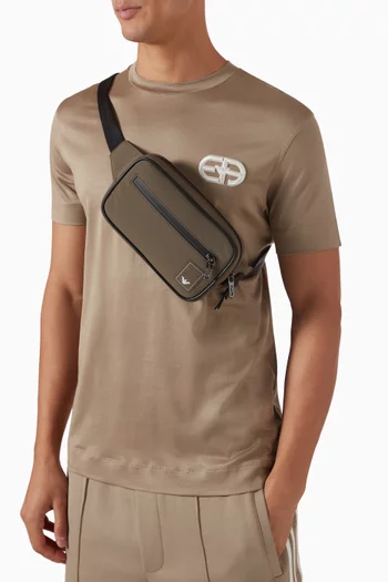 Eagle Logo Belt Bag in Nylon