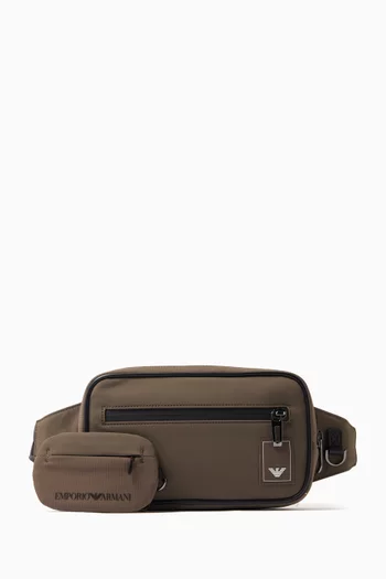 Eagle Logo Belt Bag in Nylon
