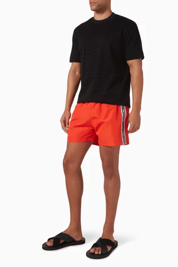 Logo Tape Swim Shorts
