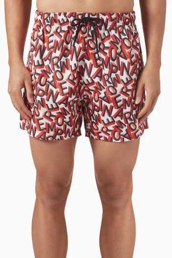 EA Macro Logo Swim Shorts
