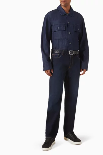 J76 Straight Jeans in Denim