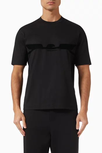 Eagle Logo T-shirt in Cotton
