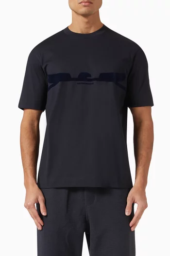 Eagle Logo T-shirt in Cotton