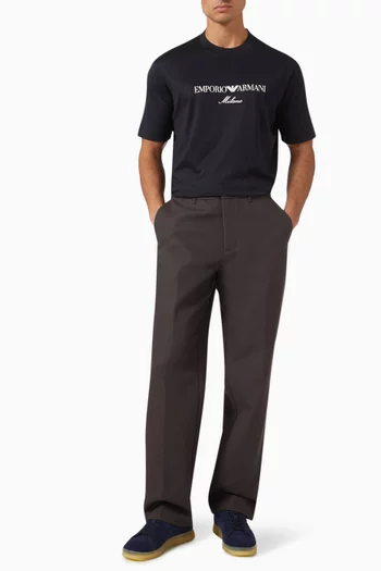 Eagle Logo T-shirt in Lyocell-blend